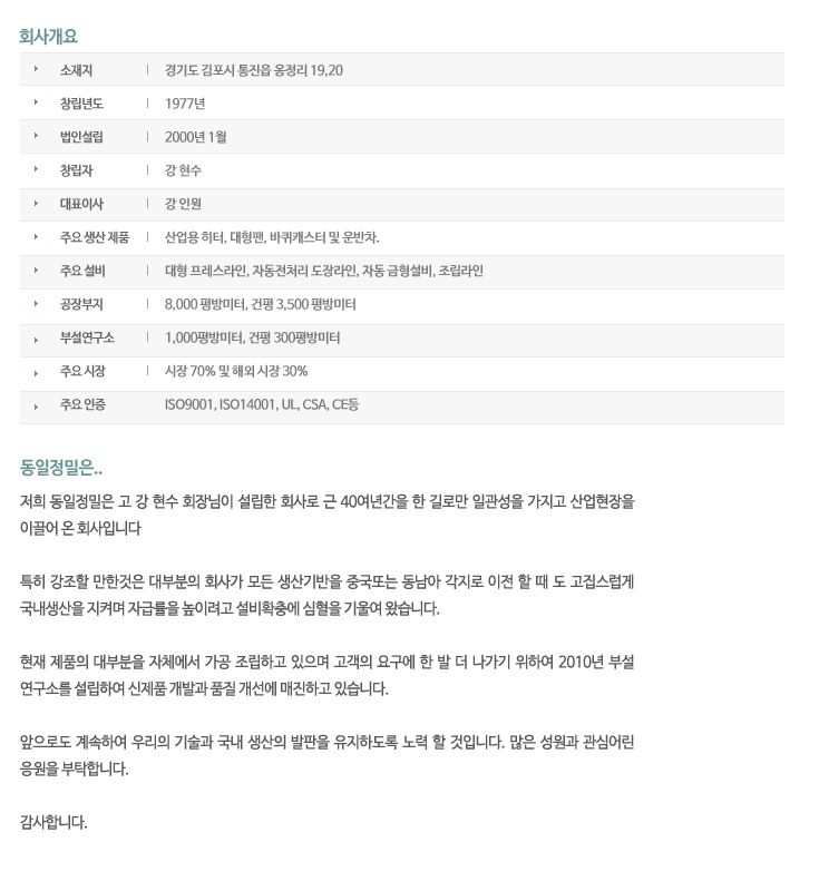 회사 상세소개